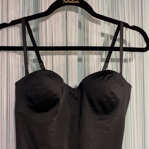 FIT Black Padded Lingerie Slip Size Small (34B/C) - Picture 3 of 17